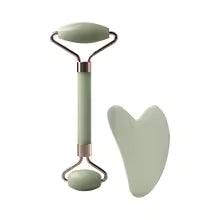 Facial Resin Roller - Gua Sha Set