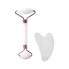Facial Resin Roller - Gua Sha Set