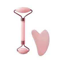 Facial Resin Roller - Gua Sha Set